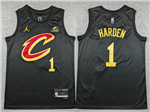 Cleveland Cavaliers #1 James Harden 2023-26 Black Statement Swingman Jersey