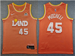 Cleveland Cavaliers #45 Donovan Mitchell 2025-26 Orange City Edition Swingman Jersey