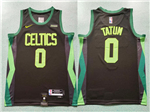 Boston Celtics #0 Jayson Tatum 2024-25 Black City Edition Swingman Jersey