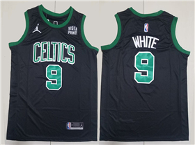 Boston Celtics #9 Derrick White 2022-24 Black Statement Swingman Jersey