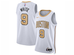 Boston Celtics #9 Derrick White 2025-26 White City Edition Swingman Jersey