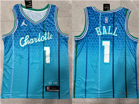 Charlotte Hornets #1 LaMelo Ball 2021-22 Teal City Edition Swingman Jersey