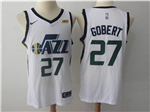 Utah Jazz #27 Rudy Gobert White Swingman Jersey