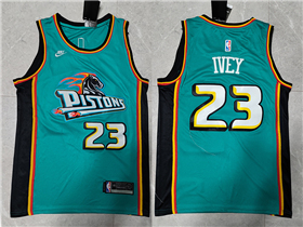 Detroit Pistons #23 Jaden Ivey 2022-23 Teal Classic Edition Swingman Jersey