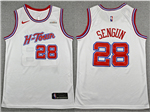 Houston Rockets #28 Alperen Sengun 2025-26 White City Edition Swingman Jersey