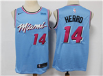 Miami Heat #14 Tyler Herro 2019-20 Light Blue City Edition Swingman Jersey