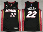 Miami Heat #22 Jimmy Butler Black Swingman Jersey