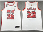 Miami Heat #22 Jimmy Butler 2022-23 White Classic Edition Swingman Jersey