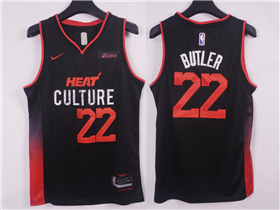 Miami Heat #22 Jimmy Butler 2023-24 Black City Edition Swingman Jersey