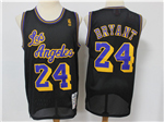Los Angeles Lakers #24 Kobe Bryant 2020 Reload Black Hardwood Classics Jersey