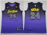 Los Angeles Lakers #24 Kobe Bryant 2024-25 Purple City Edition Swingman Jersey