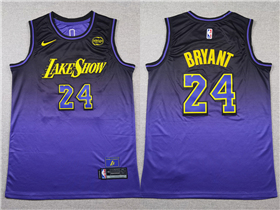 Los Angeles Lakers #24 Kobe Bryant 2024-25 Purple City Edition Swingman Jersey