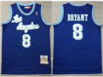 Los Angeles Lakers #8 Kobe Bryant Blue Hardwood Classics Jersey