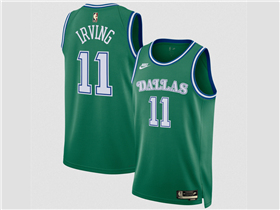 Dallas Mavericks #11 Kyrie Irving 2025-26 Green Classic Edition Swingman Jersey