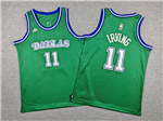 Dallas Mavericks #11 Kyrie Irving Youth 2025-26 Green Classic Edition Swingman Jersey