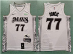 Dallas Mavericks #77 Luka Dončić 2024-25 White City Edition Swingman Jersey