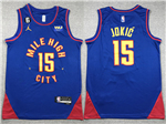 Denver Nuggets #15 Nikola Jokić 2022-23 Blue Statement Swingman Jersey