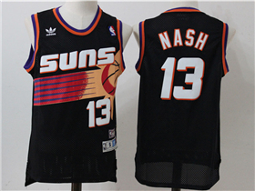 Phoenix Suns #13 Steve Nash Black Hardwood Classics Jersey