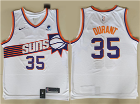 Phoenix Suns #35 Kevin Durant 2023-24 New White Swingman Jersey