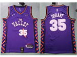 Phoenix Suns #35 Kevin Durant 2024-25 Purple City Edition Swingman Jersey