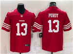 San Francisco 49ers #13 Brock Purdy Red Vapor Limited Jersey