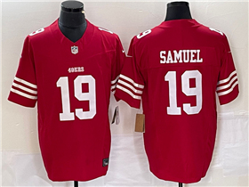 San Francisco 49ers #19 Deebo Samuel Red Vapor F.U.S.E. Limited Jersey