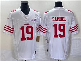 San Francisco 49ers #19 Deebo Samuel White Super Bowl LVIII F.U.S.E. Limited Jersey