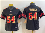 San Francisco 49ers #54 Fred Warner Women's Black Rivalries Vapor F.U.S.E. Limited Jersey