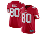 San Francisco 49ers #80 Jerry Rice Red Vapor Limited Jersey