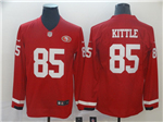 San Francisco 49ers #85 George Kittle Therma Long Sleeve Jersey