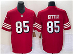 San Francisco 49ers #85 George Kittle Alternate Red Vapor F.U.S.E. Limited Jersey