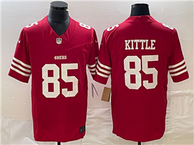 San Francisco 49ers #85 George Kittle Red Vapor F.U.S.E. Limited Jersey