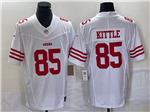 San Francisco 49ers #85 George Kittle White Vapor F.U.S.E. Limited Jersey