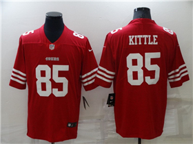 San Francisco 49ers #85 George Kittle Red Vapor Limited Jersey
