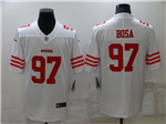 San Francisco 49ers #97 Nick Bosa White Vapor Limited Jersey