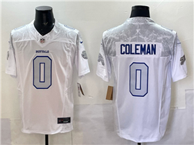 Buffalo Bills #0 Keon Coleman White Rivalries Vapor F.U.S.E. Limited Jersey