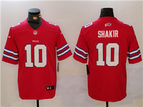 Buffalo Bills #10 Khalil Shakir Alternate Red Vapor Limited Jersey