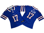 Buffalo Bills #17 Josh Allen Blue Women's Vapor F.U.S.E. Limited Jersey