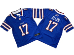 Buffalo Bills #17 Josh Allen Blue Youth Vapor F.U.S.E. Limited Jersey