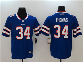 Buffalo Bills #34 Thurman Thomas Blue Vapor Limited Jersey