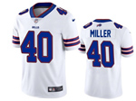 Buffalo Bills #40 Von Miller White Vapor Limited Jersey