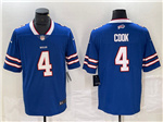 Buffalo Bills #4 James Cook Blue Vapor Limited Jersey