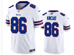 Buffalo Bills #86 Dalton Kincaid White Vapor Limited Jersey