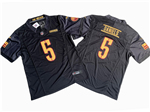 Washington Commanders #5 Jayden Daniels Black Vapor F.U.S.E. Limited Jersey