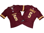 Washington Commanders #5 Jayden Daniels Women's Burgundy Vapor F.U.S.E. Limited Jersey