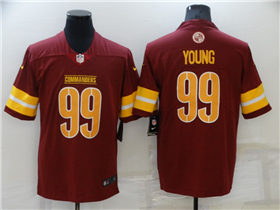 Washington Commanders #99 Chase Young Burgundy Vapor Limited Jersey