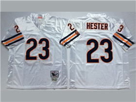 Chicago Bears #23 Devin Hester Throwback White Jersey