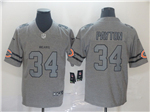 Chicago Bears #34 Walter Payton Gray Gridiron Gray Limited Jersey