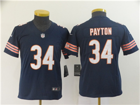 Chicago Bears #34 Walter Payton Youth Blue Vapor Limited Jersey