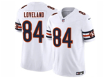 Chicago Bears #84 Colston Loveland White Vapor Limited Jersey